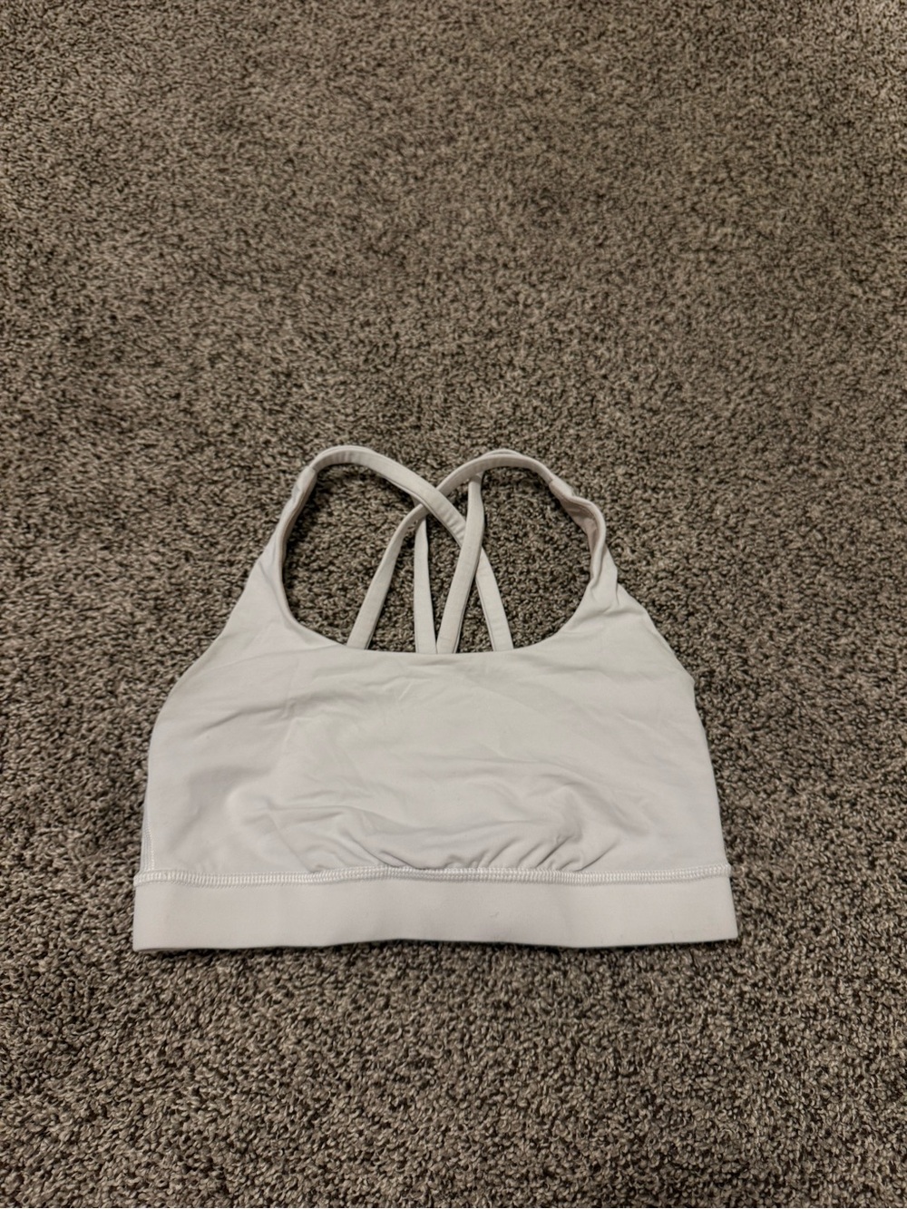 Lululemon Women's white sports bra